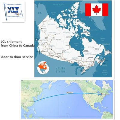 Enviament marítim des de la Xina al Canadà